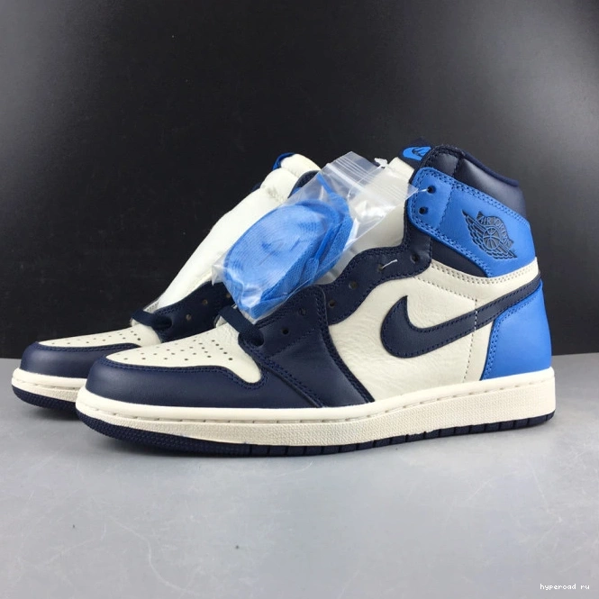 Obsidian 1 555088-140 Retro High Jordan OG Air 1107